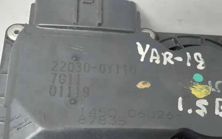 Toyota Yaris (2014 - 2019) 220300Y110 Дроссельная заслонка — фото 3