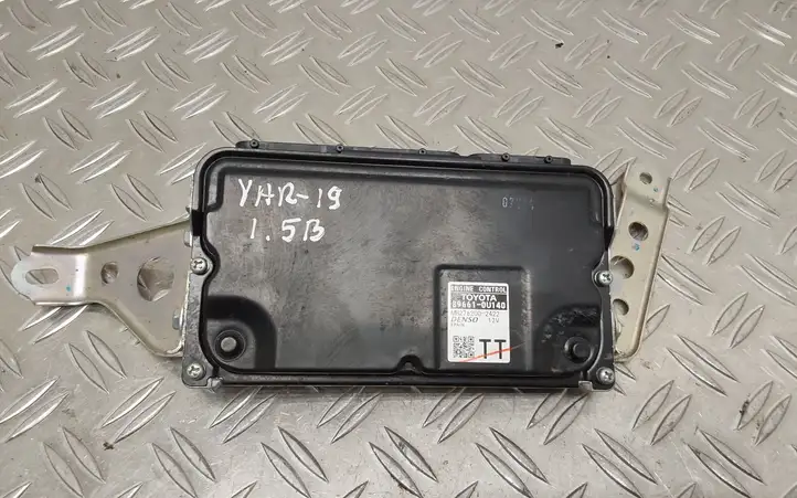 Toyota Yaris (2014 - 2019) 896610U140 Блок управления двигателем (ЭБУ) — фото 1