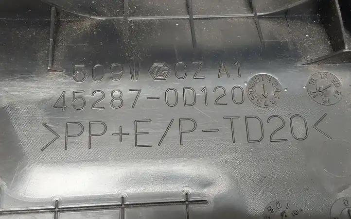 Toyota Yaris (2014 - 2019) 452870D120 Обшивка рулевой колонки — фото 3