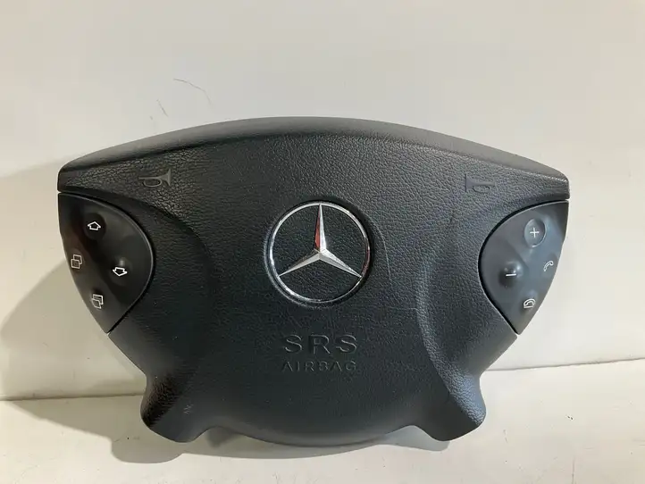 Mercedes-Benz E W211 (2002 - 2009) Подушка безопасности руля — фото 2