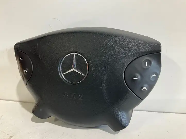 Mercedes-Benz E W211 (2002 - 2009) Подушка безопасности руля — фото 3