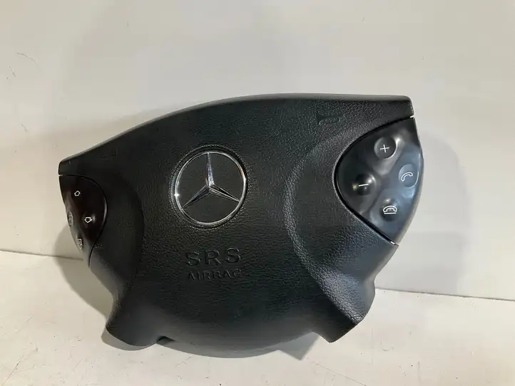 Mercedes-Benz E W211 (2002 - 2009) Подушка безопасности руля — фото 2
