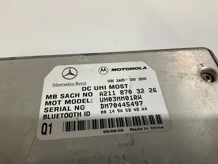Mercedes-Benz E W211 (2002 - 2009) A2118703226 Блок GSM — фото 3