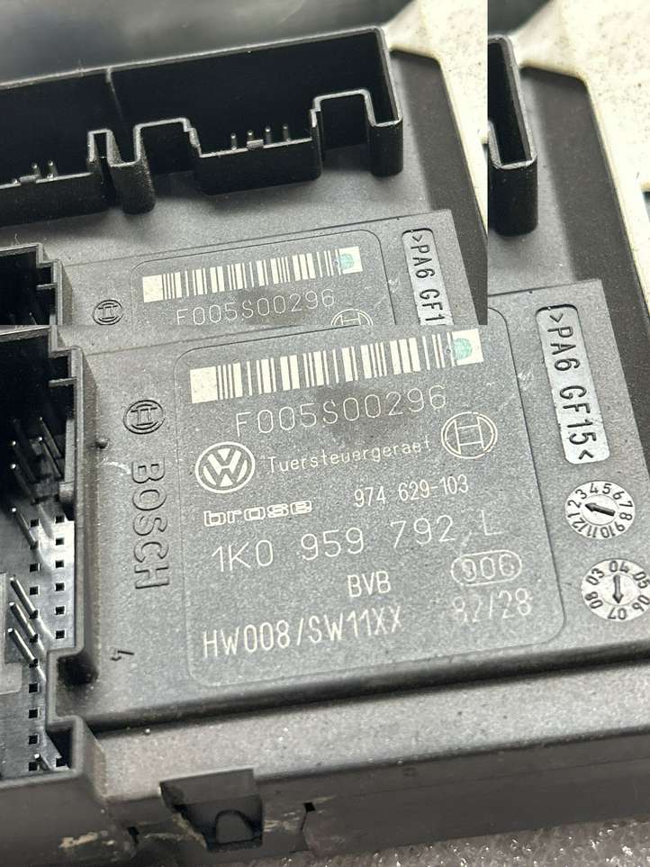 Volkswagen PASSAT B6 (2005 - 2010)  1K0959792L электродвигатель переднего стеклоподъемника
