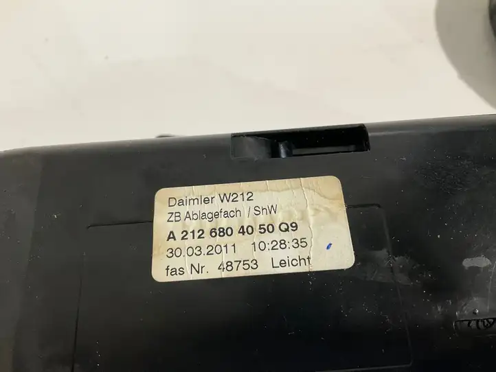 Mercedes-Benz E W212 (2009 - 2016) A2126804050 Пепельница — фото 4