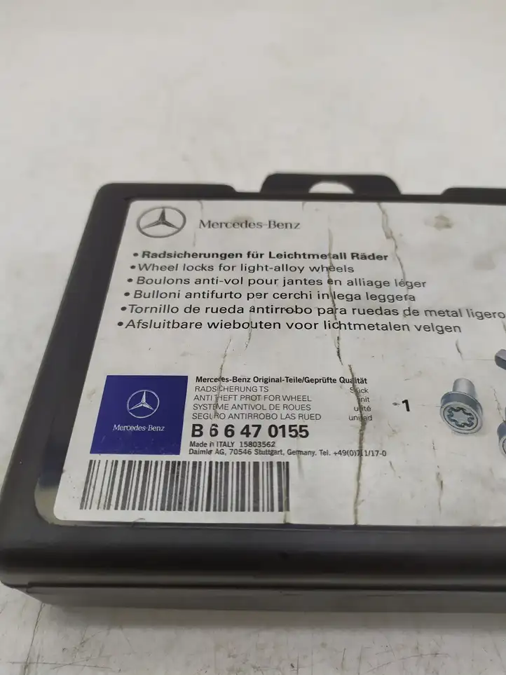 Mercedes-Benz C W205 (2014 - 2021) B66470155 Секретки для колёс — фото 2