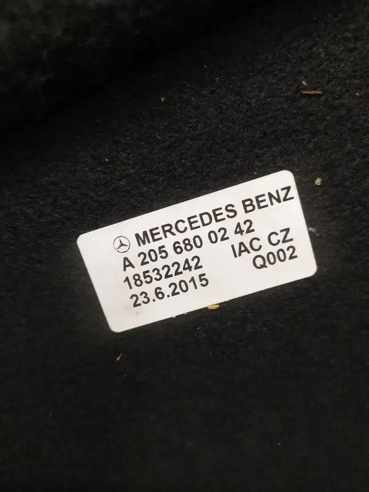 Mercedes-Benz C W205 (2014 - 2021) A2056800242 Пол багажника — фото 2