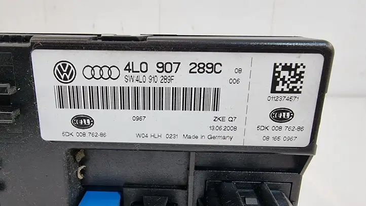 Audi Q7 4L (2009 - 2015) 4L0907289C Модуль комфорта — фото 5