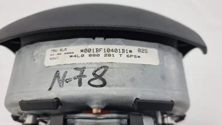 Audi Q7 4L (2009 - 2015) 4L0880201T Подушка безопасности руля — фото 4