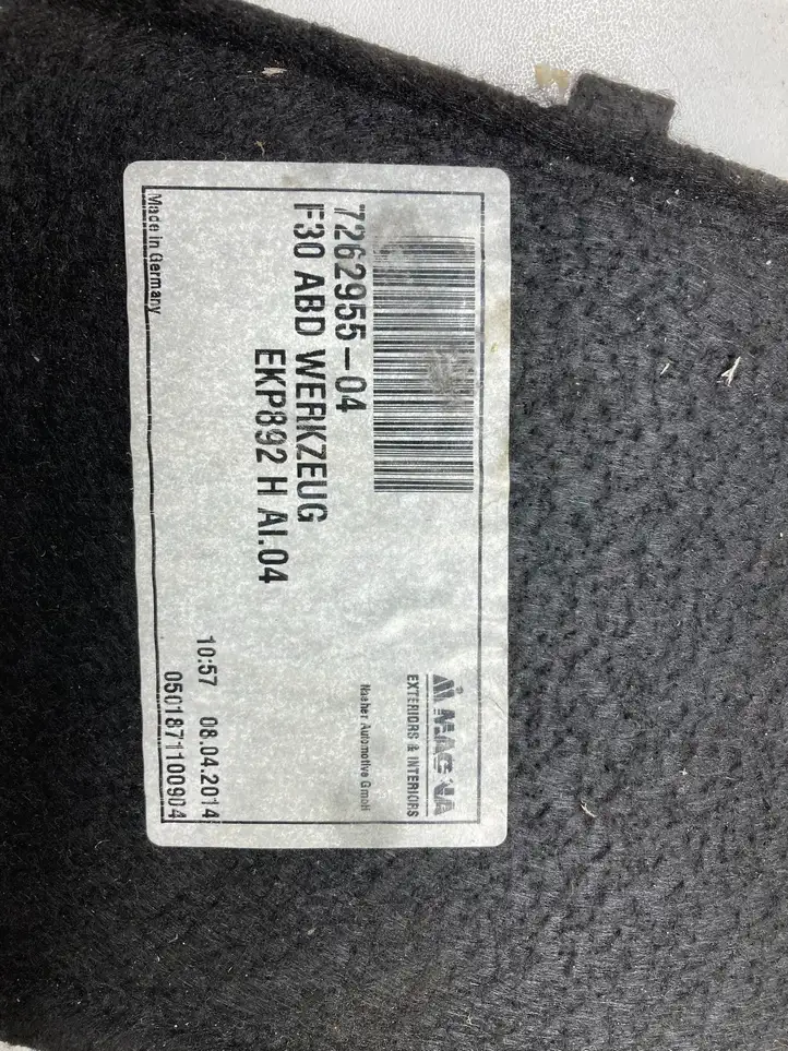 BMW 3 F30 F35 F31 (2012 - 2018) 7262955 Прочие детали салона — фото 2
