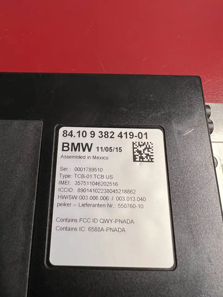 BMW X3 F25 (2010 - 2017) 9382419 Bluetooth модуль — фото 2