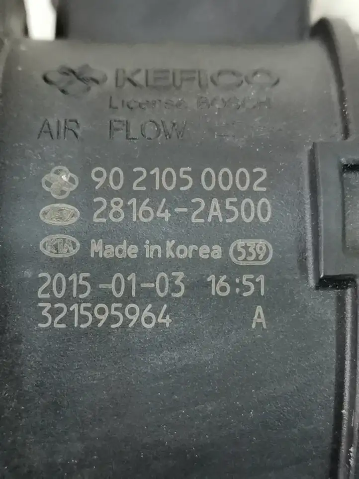 Hyundai ix35 (2013 - 2019) 281642A500 Датчик массового расхода воздуха — фото 4