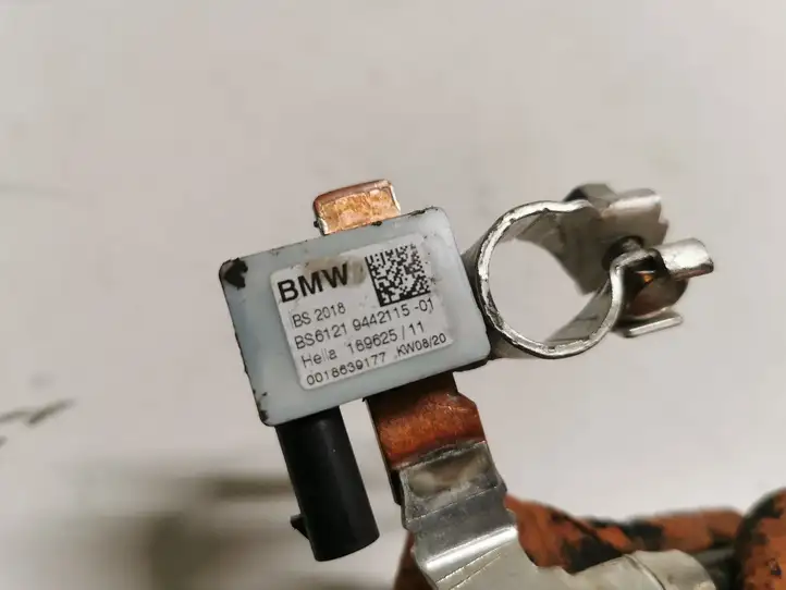 BMW 3 F30 F35 F31 (2012 - 2018) 9442115 Минусовой провод аккумулятора — фото 2