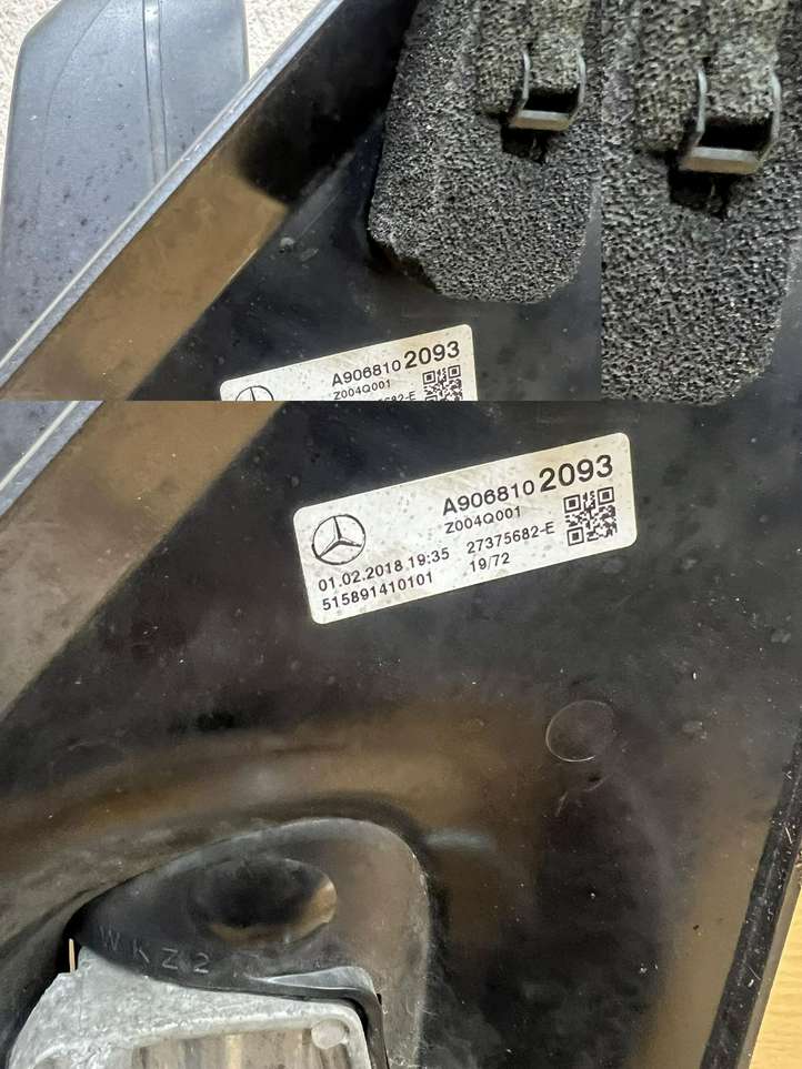 Mercedes-Benz Sprinter W906 (2006 - 2018)  A9068102093 Зеркало боковое с электрическим приводом