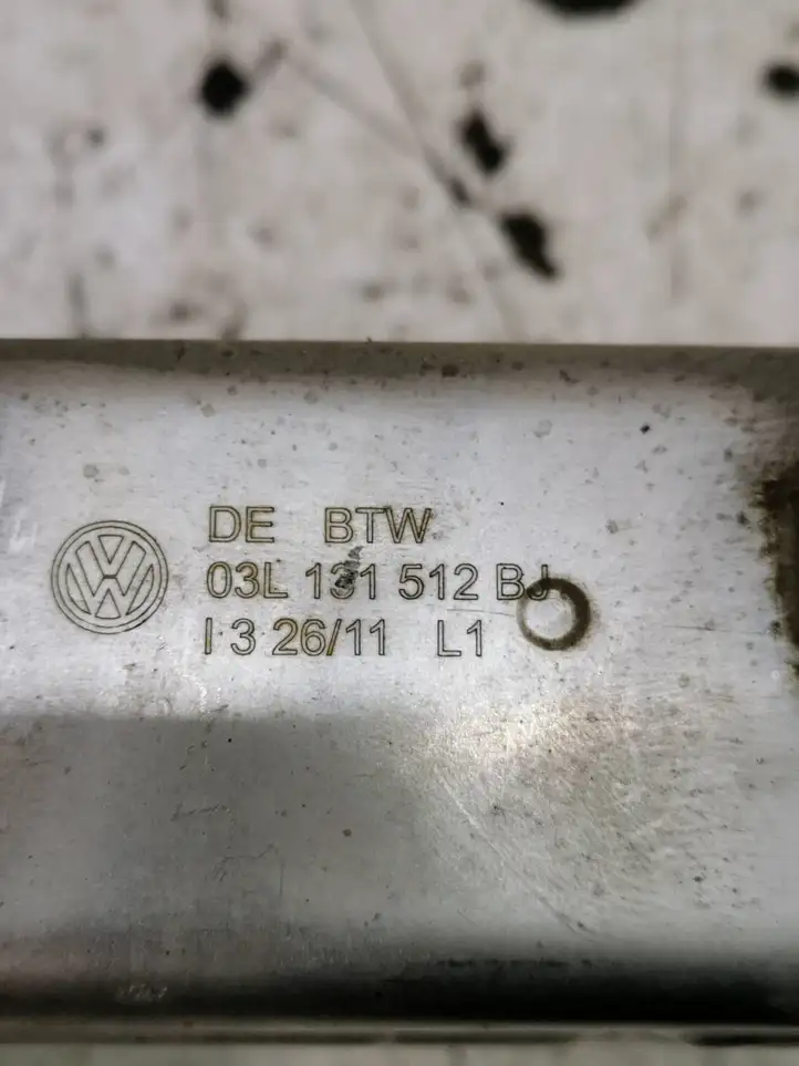 Skoda Superb B6 (3T) (2008 - 2015) 03L131512BJ Охладитель клапана EGR — фото 3