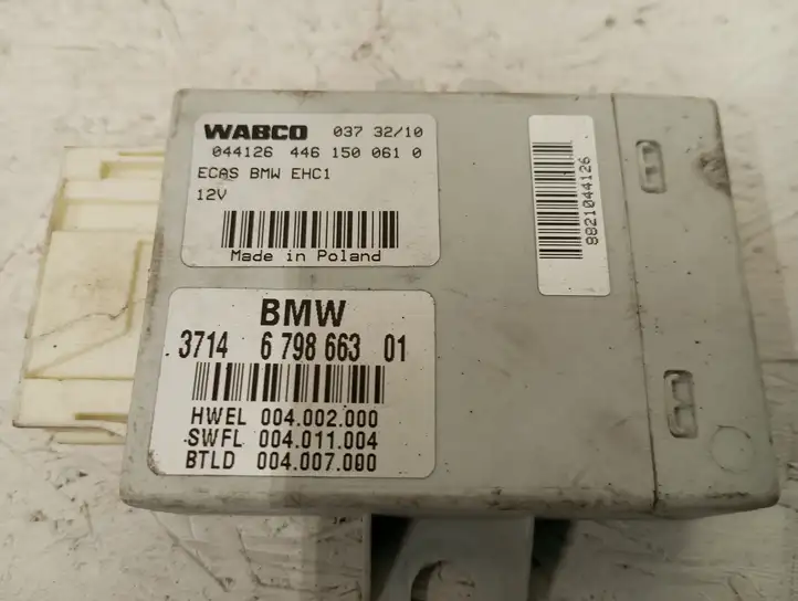 BMW 5 F10 F11 (2009 - 2016) 3714679866301 Блок управления пневмоподвеской — фото 1