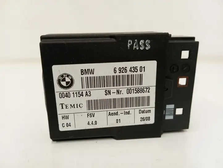 BMW 3 E90 E91 (2005 - 2012) 692643501 Блок управления сиденьем — фото 1