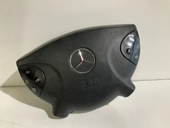 Mercedes-Benz E W211 (2002 - 2009) Подушка безопасности руля — фото 2