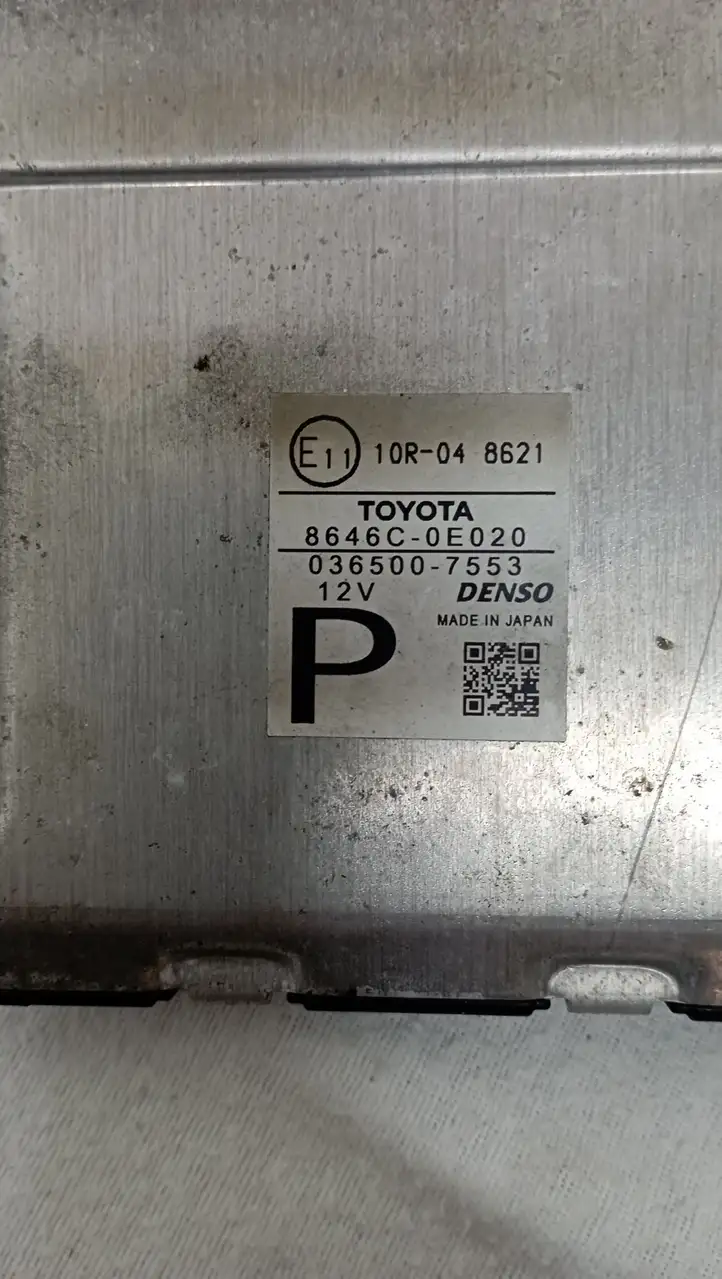 Toyota Highlander XU50 (2013 - 2019) 8646C0E020 Камера в лобовом стекле — фото 3
