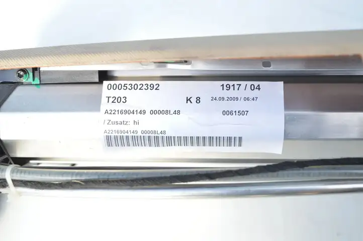 Mercedes-Benz S W221 (2005 - 2013) A2216904149 Электрическая шторка заднего стекла — фото 3