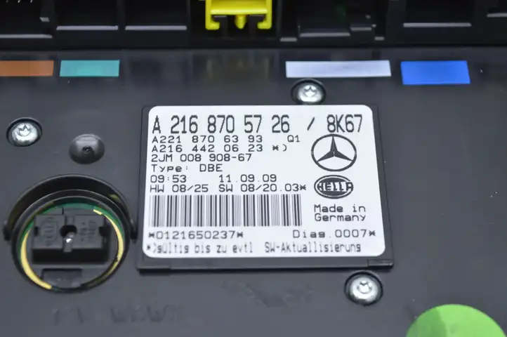 Mercedes-Benz S W221 (2005 - 2013) Передняя подсветка — фото 3