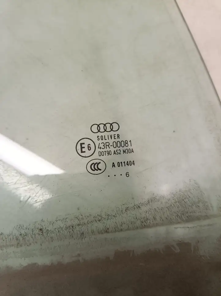 Audi A4 S4 B7 8E 8H (2004 - 2009) AS2 Стекло задней двери — фото 2