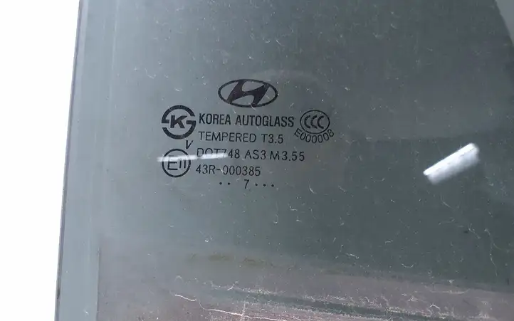 Hyundai Santa Fe (2005 - 2009) AS3 Стекло задней двери — фото 2