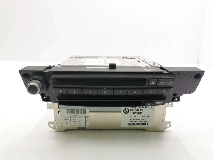 917070201 BMW 5 E60 E61 Radija/ CD/DVD grotuvas/ navigacija