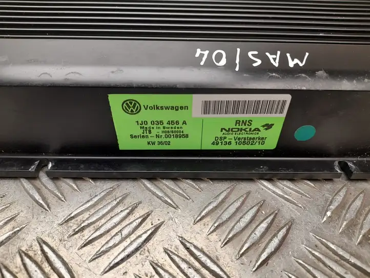 Volkswagen PASSAT B5.5 (2001 - 2005) 1J0035456A Усилитель звука — фото 2