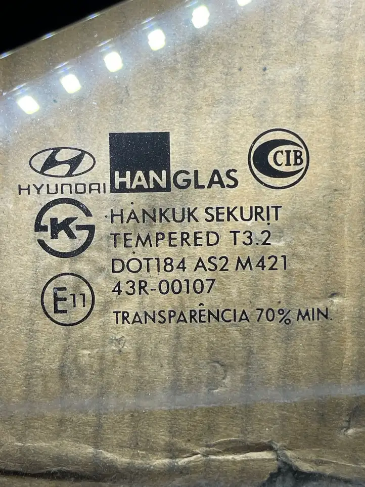 Hyundai Getz (2002 - 2005) Стекло задней двери — фото 2