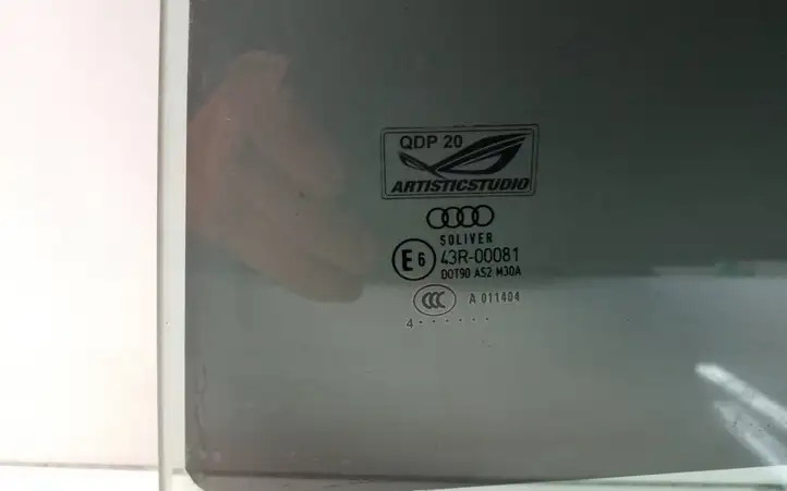Audi A6 S6 C6 4F (2004 - 2008) 43R00081 Стекло задней двери — фото 3
