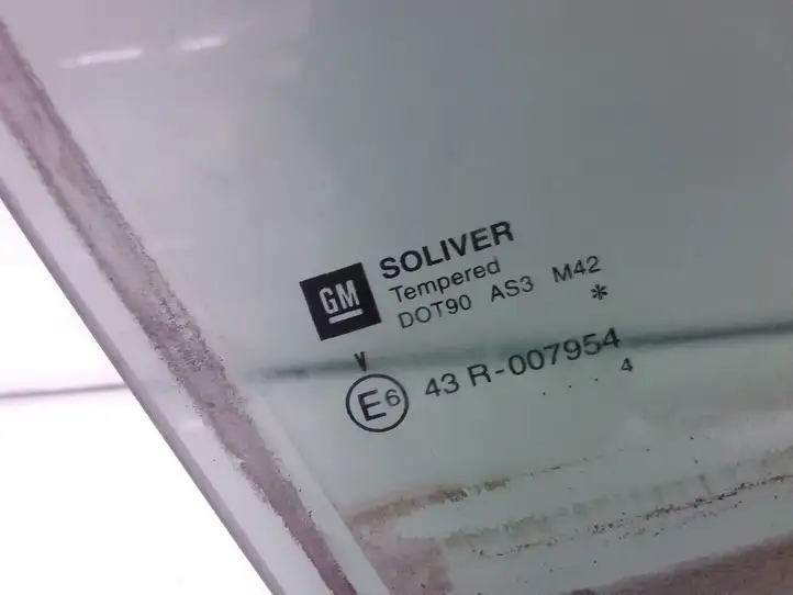 Opel Vectra (2002 - 2005)  AS3 Основное стекло задних дверей