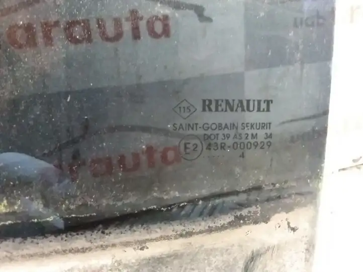 Renault Espace - Grand espace IV (2004 - 2014) Стекло задней двери — фото 2