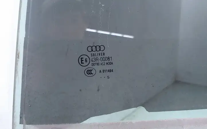 Audi A6 S6 C6 4F (2004 - 2008) 43R00081 Стекло задней двери — фото 2