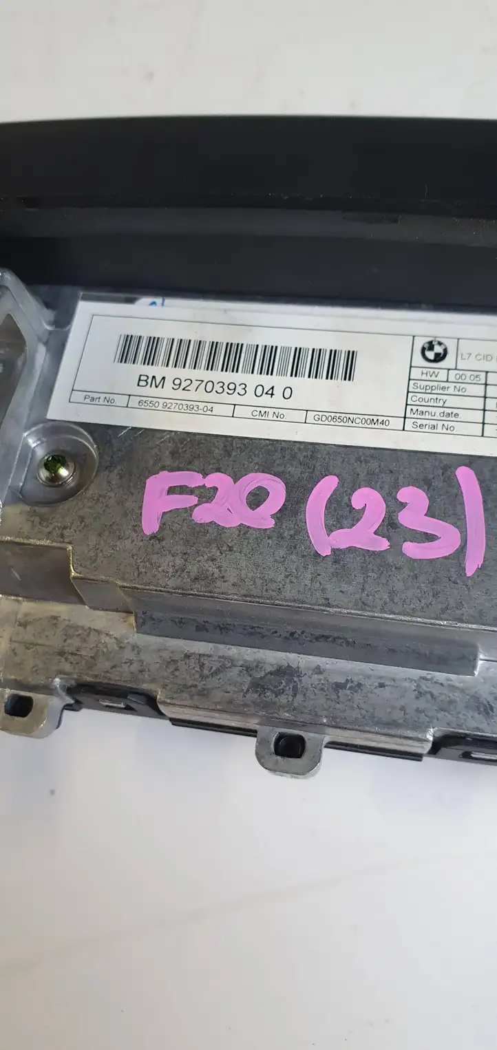 BMW 1 F20 F21 (2011 - 2019) 9270393 Дисплей — фото 3