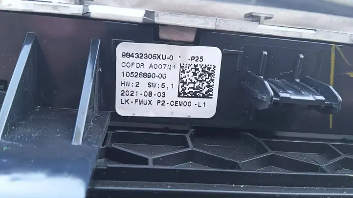 Peugeot 208 (2015 - 2019) 98432306XU Управление климат контролем — фото 5