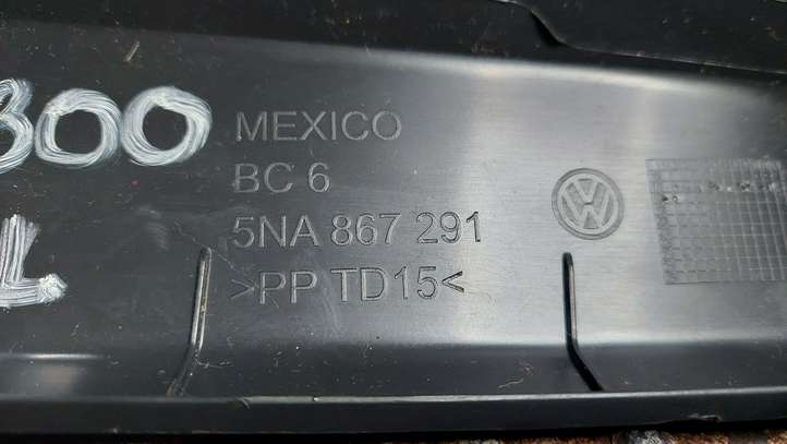 Volkswagen Tiguan Allspace (2017 - )  5NA867291 Отделка стойки (B) (нижняя)