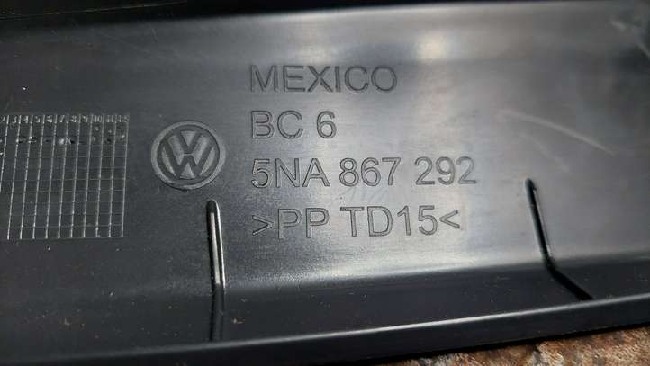 Volkswagen Tiguan Allspace (2017 - )  5NA867292 Отделка стойки (B) (нижняя)