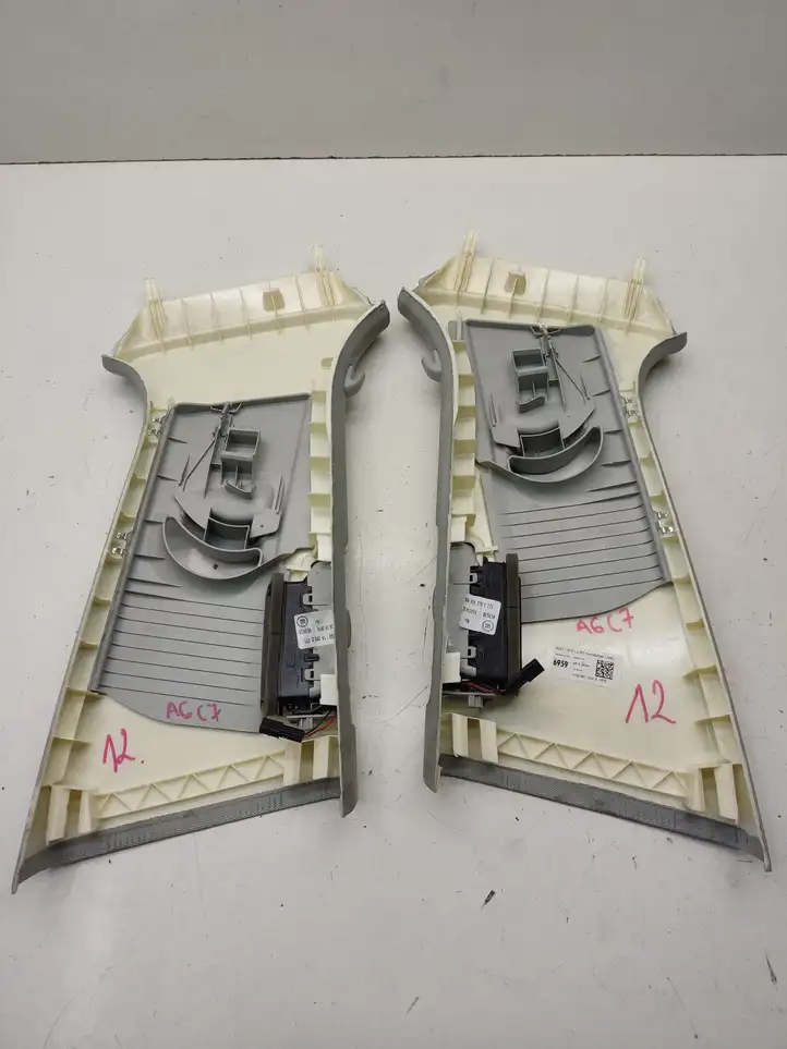 Audi A6 C7 (2011 - 2014) 4G0867244 Верхняя обшивка стойки B — фото 6