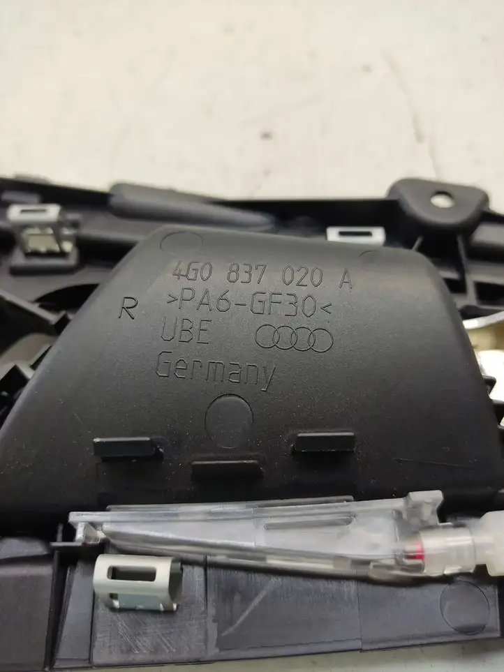 Audi A6 C7 (2011 - 2014) 4G0837020A Внутренняя ручка двери — фото 9