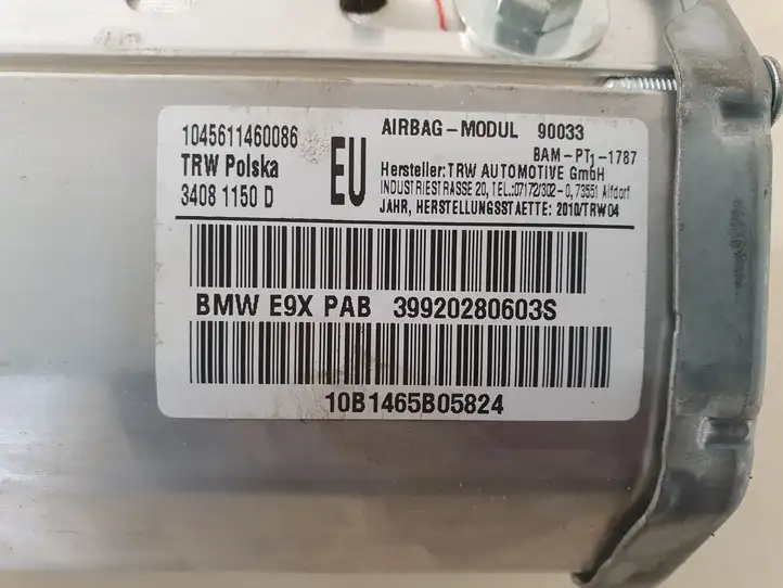 BMW 3 E90 E91 (2005 - 2012) 34081150D Подушка безопасности пассажира — фото 3