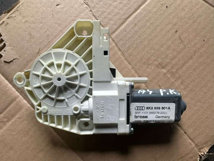 Audi A4 (2007 - 2011)  8k959801a Механизм подъема окон задней двери