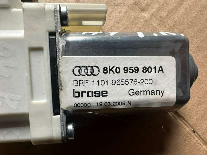 Audi A4 (2007 - 2011)  8k959801a Механизм подъема окон задней двери