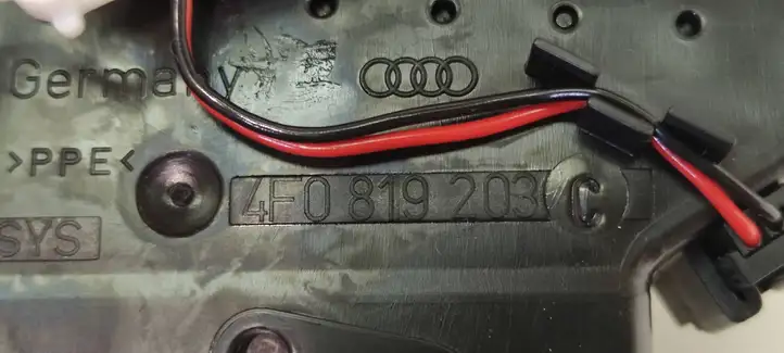 Audi A6 S6 C6 4F (2008 - 2011) 4F0819203C Задний воздушный дефлектор — фото 5