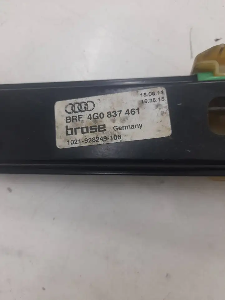 Audi A6 C7 (2011 - 2014) 4G0837461 Электростеклоподъемник передний (комплект) — фото 3