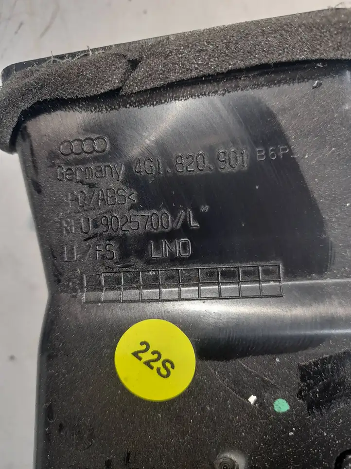 Audi A6 C7 (2011 - 2014) 4G1820901 Боковой воздушный дефлектор — фото 3