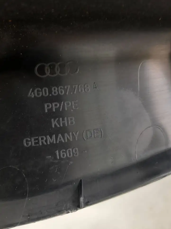 Audi A6 C7 (2011 - 2014) 4G0867768A Внутренняя отделка заднего порога — фото 4