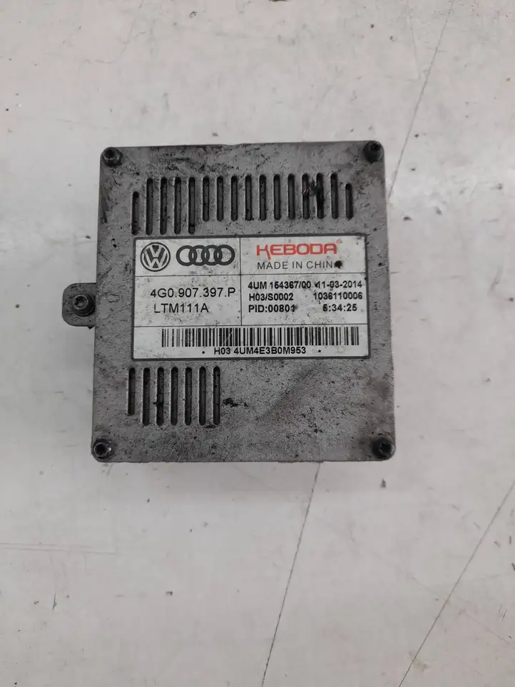 Audi A6 C7 (2011 - 2014) 4G0907397P Блок розжига ксенона — фото 1