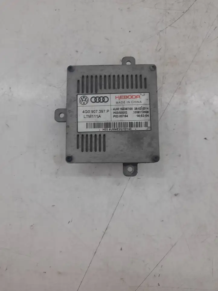 Audi A6 C7 (2011 - 2014) 4G0907397P Блок розжига ксенона — фото 1