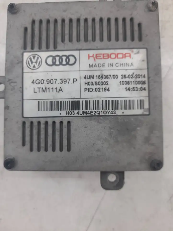 Audi A6 C7 (2011 - 2014) 4G0907397P Блок розжига ксенона — фото 3
